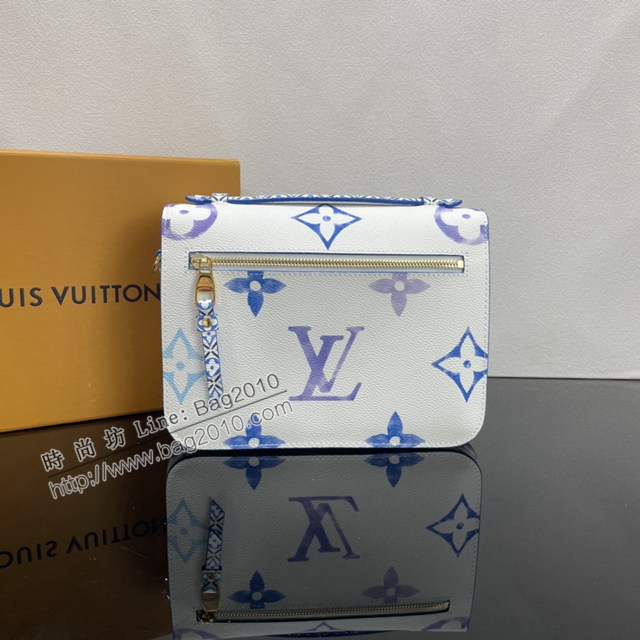 Lv路易威登2023專櫃新款Pochette Metis手袋 LV手提單肩斜挎女包 M23055 ydh5105